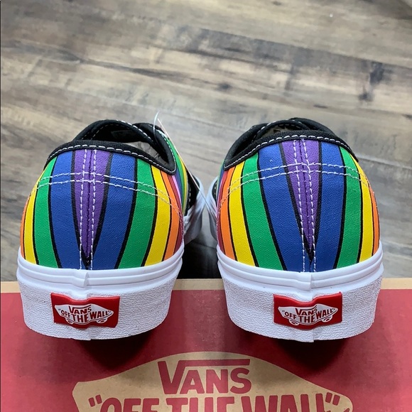 •VANS AUTHENTIC Refract Black/True White/Multi men’ - Picture 7 of 16